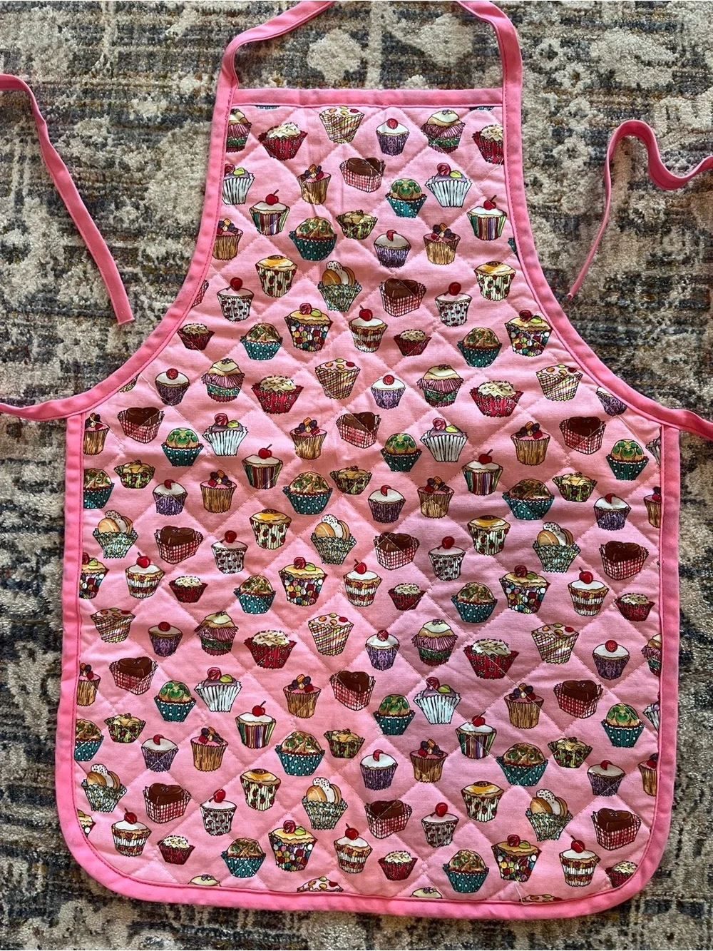 Pink Cupcake Kids Apron - Kids Accessories